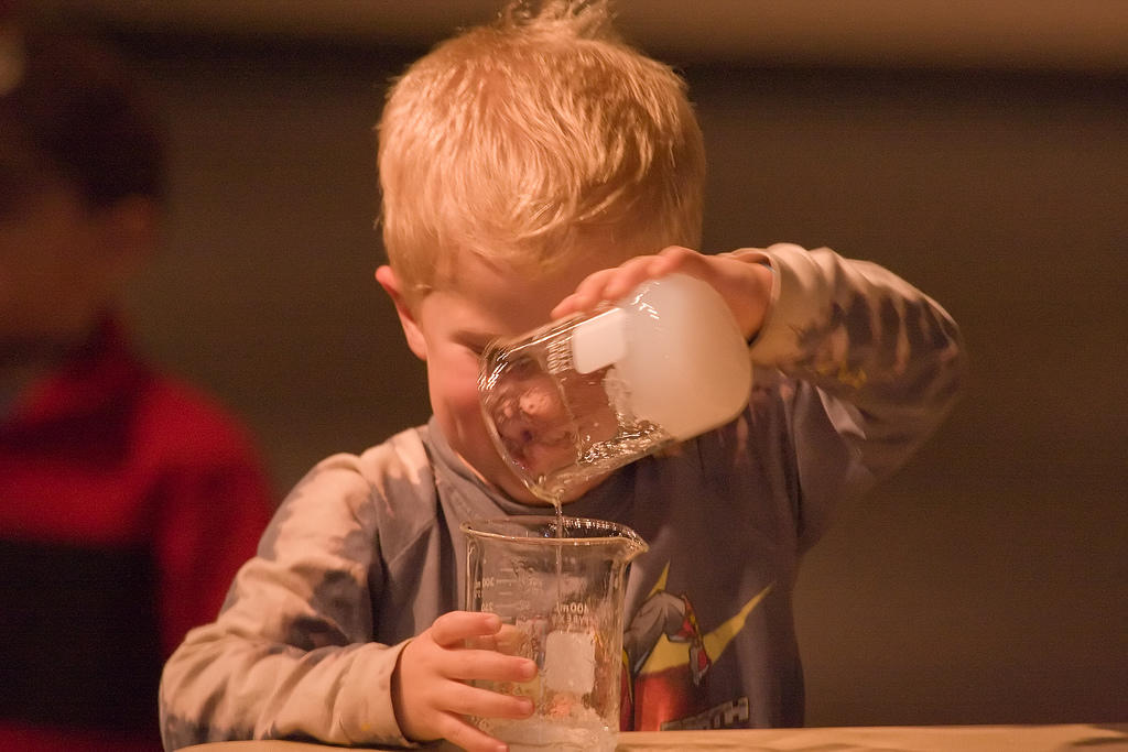 Get children excited about chemistry with summer schools.