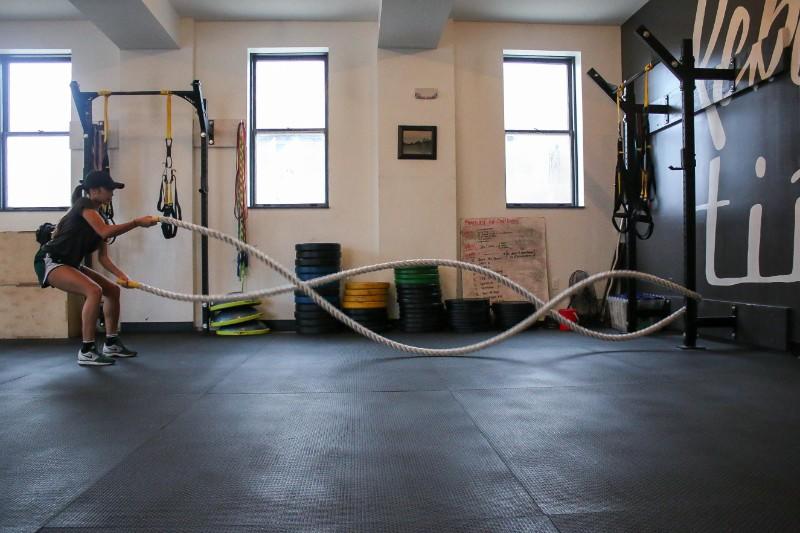 Start with just a workout DVD