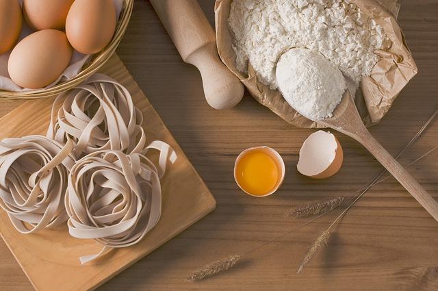 making food in Tuscany