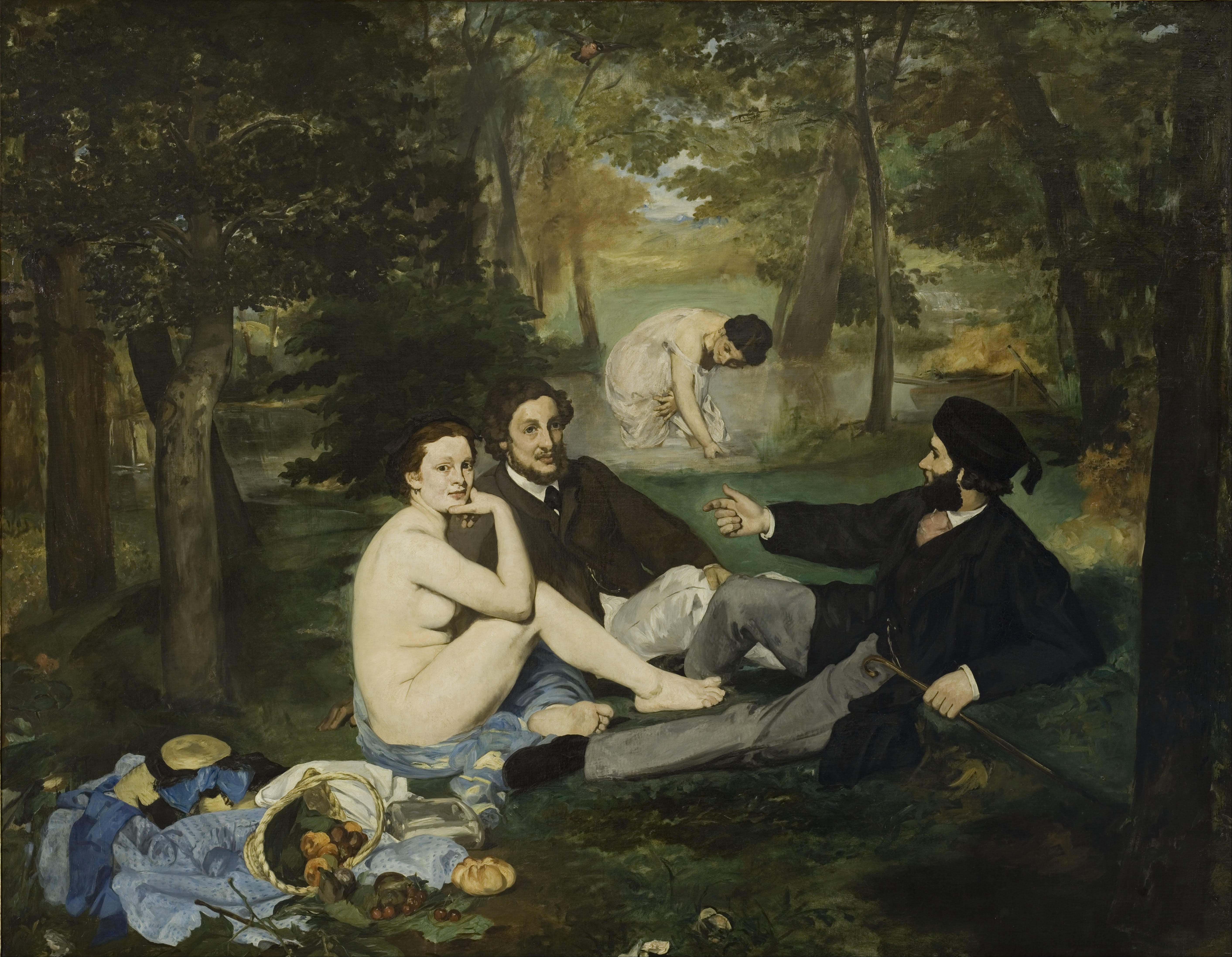 Which are Manet's most famous pieces?