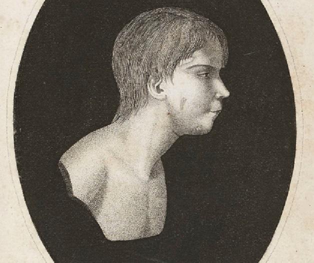 Victor, the feral child, as he appeared on the cover of the book about him