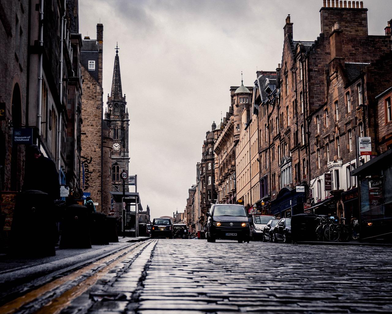 A street in Edinburgh