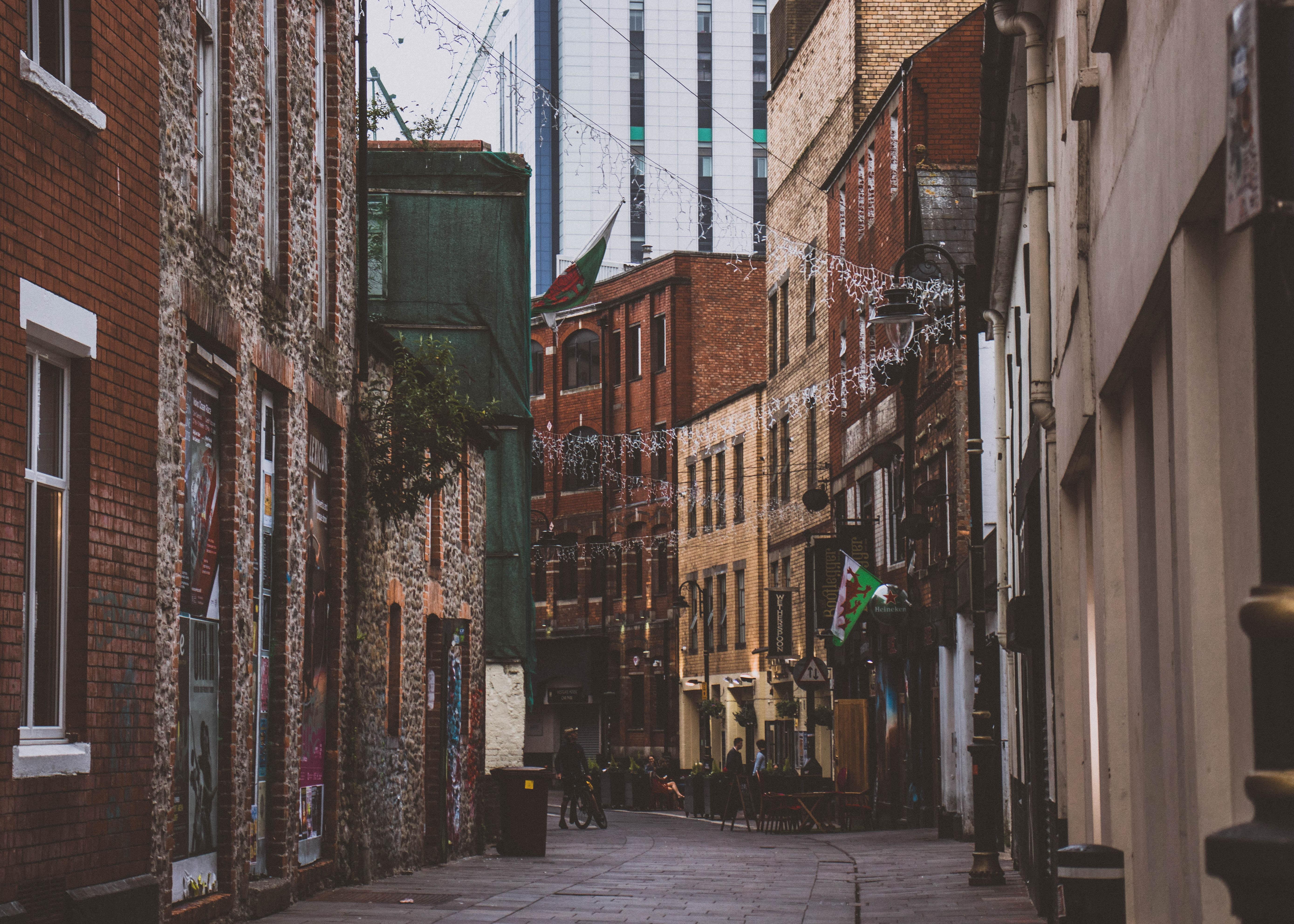 A street in Cardiff