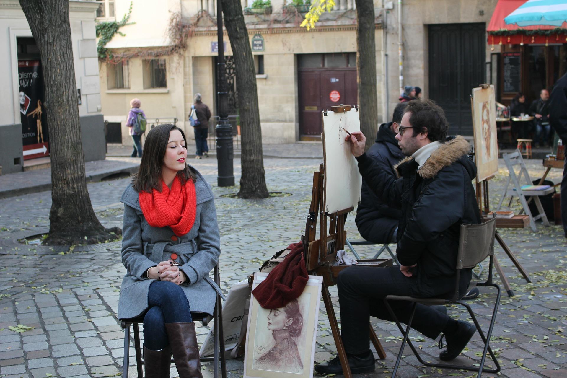 How do you draw portraits?
