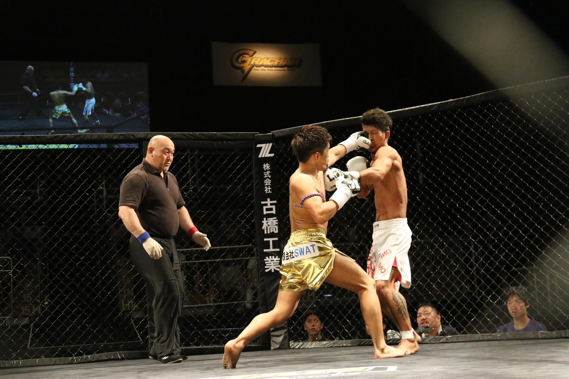 There is less protection in kickboxing than regular boxing