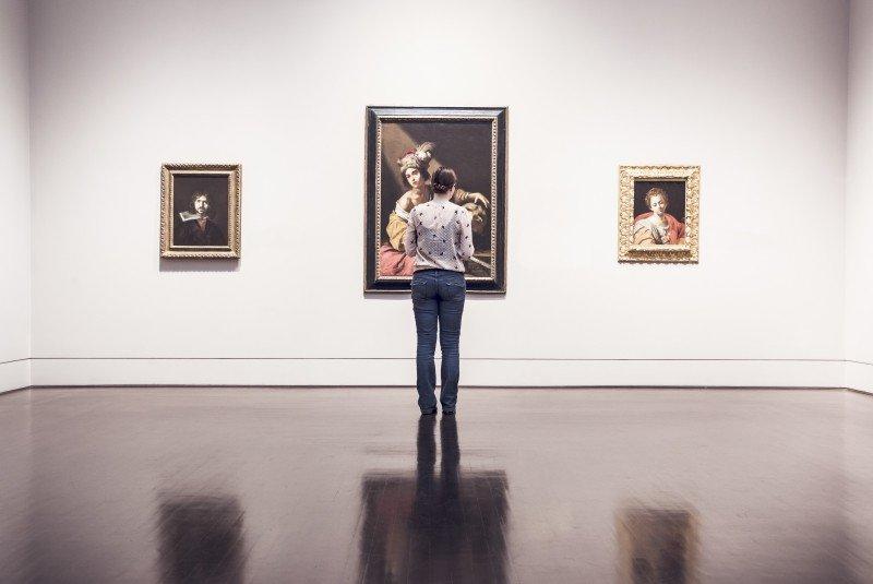 Pass on your knowledge to others by looking for work in a museum or art gallery.