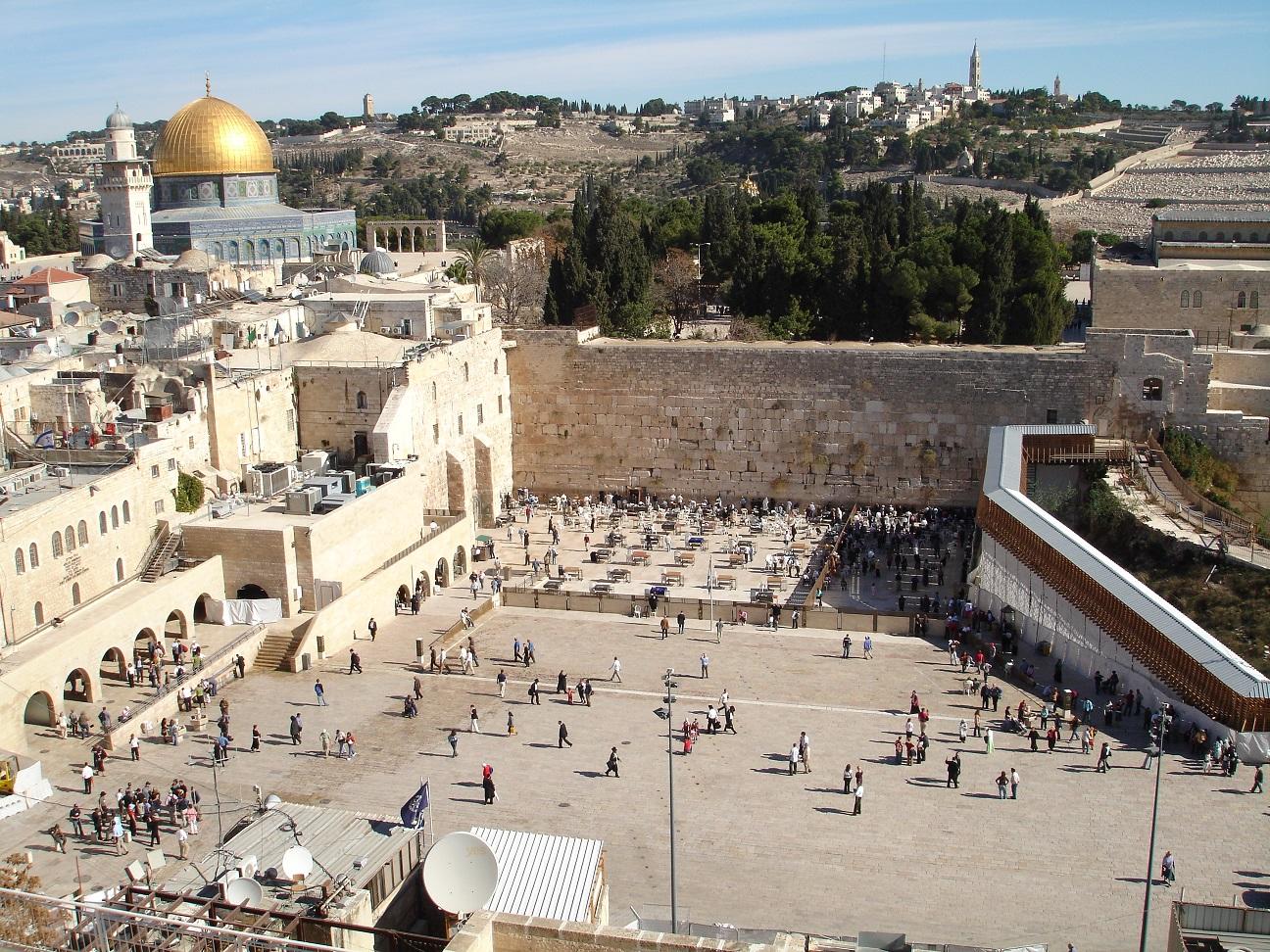 The minaret, weeping wall and dome are enduring symbols of religion