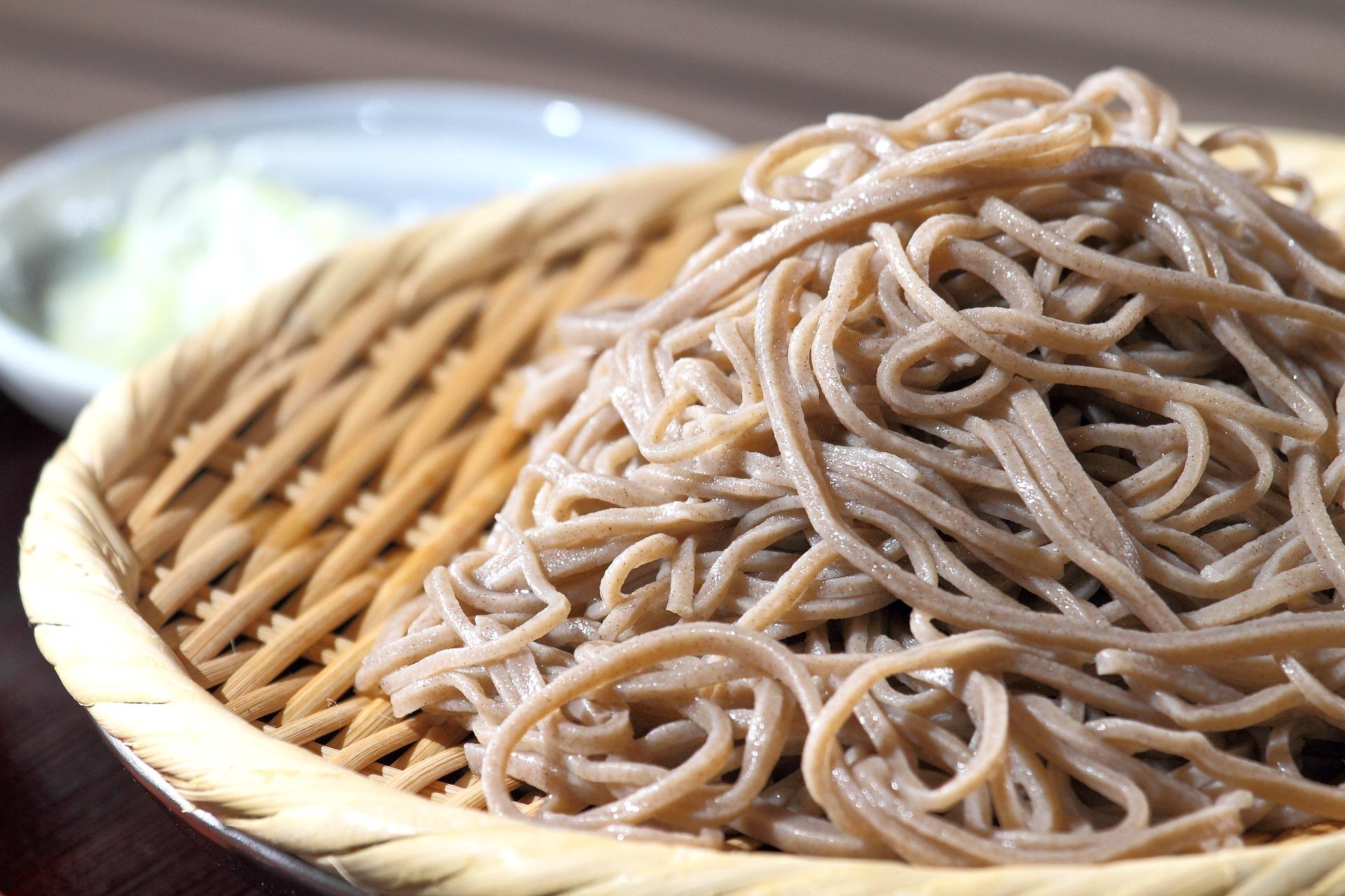 If you get tired of rice,, you can always enjoy a bowl of soba noodles