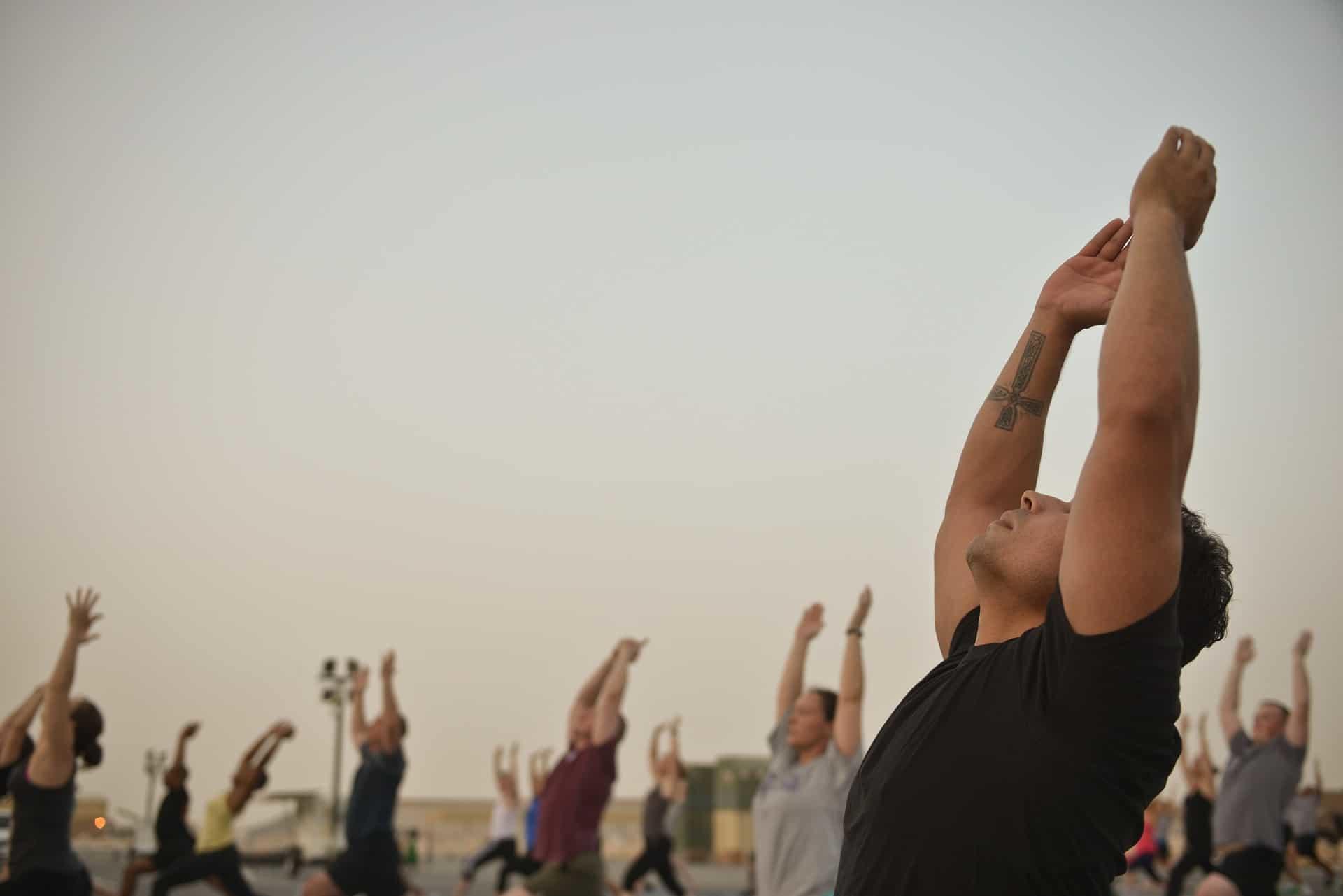How do you organise a yoga class?