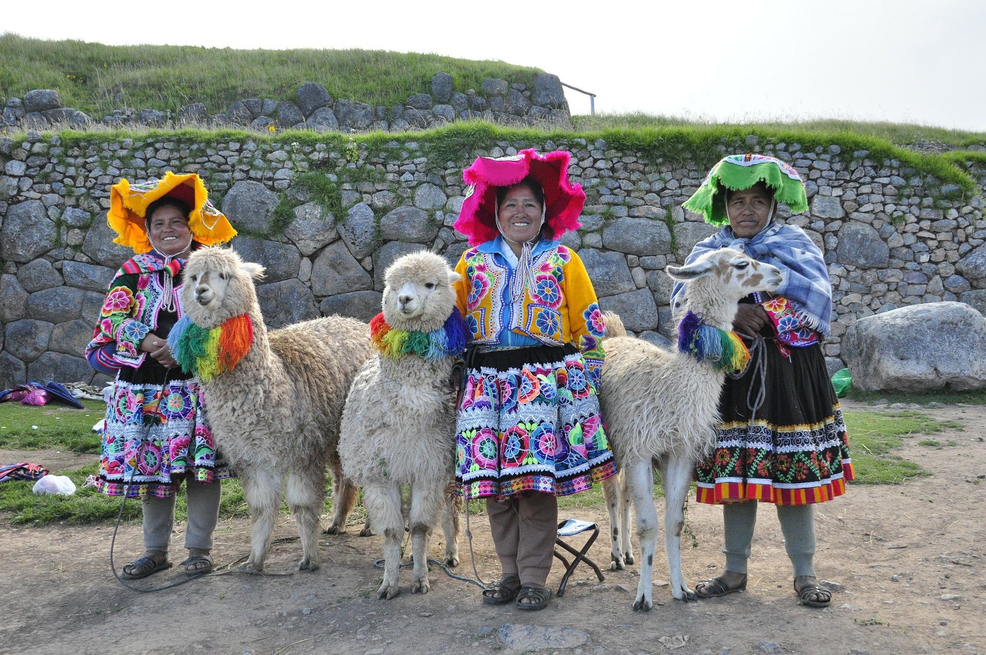 Men and women took care of the livestock