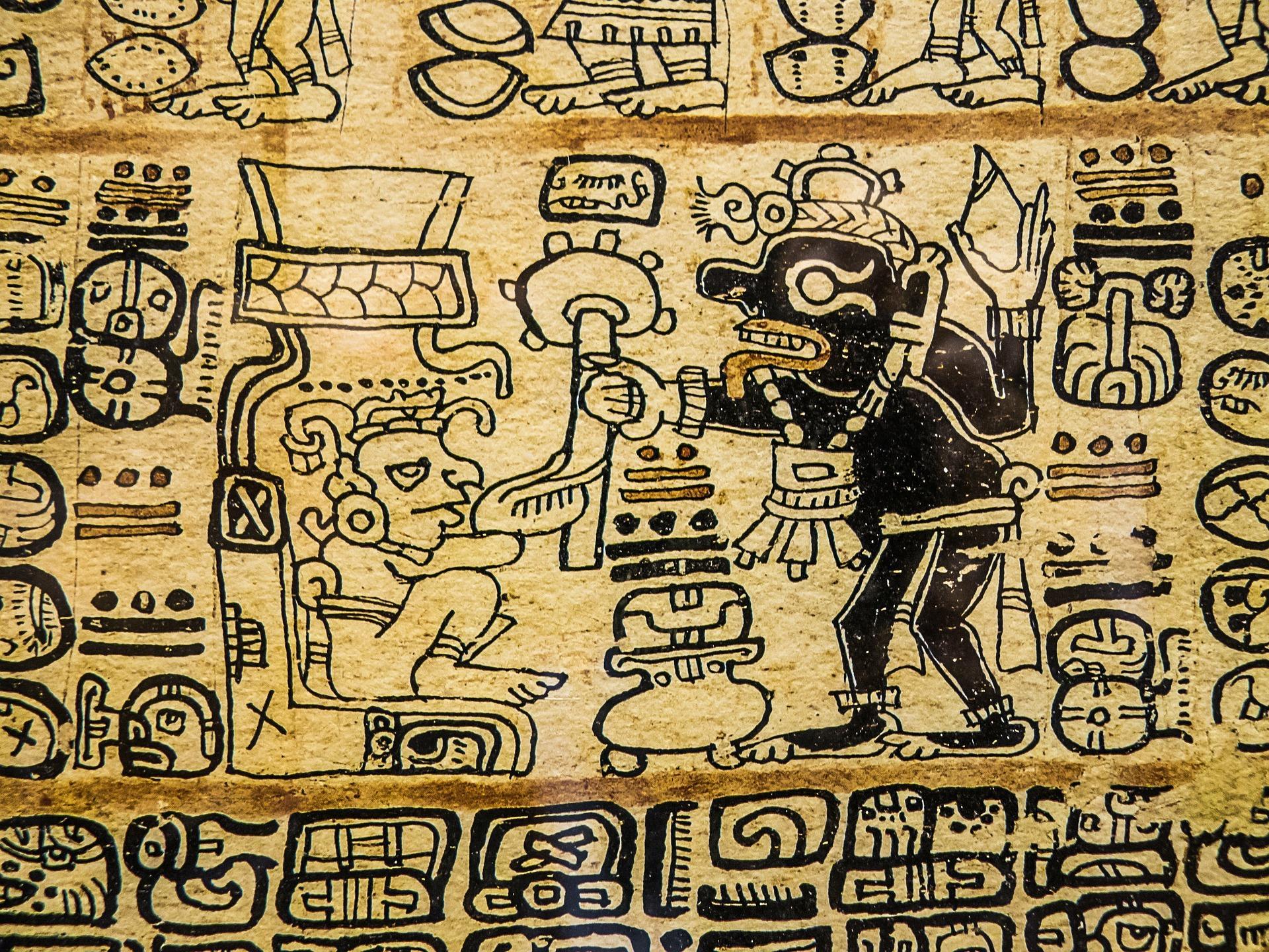 Don't let Mayan art scare you