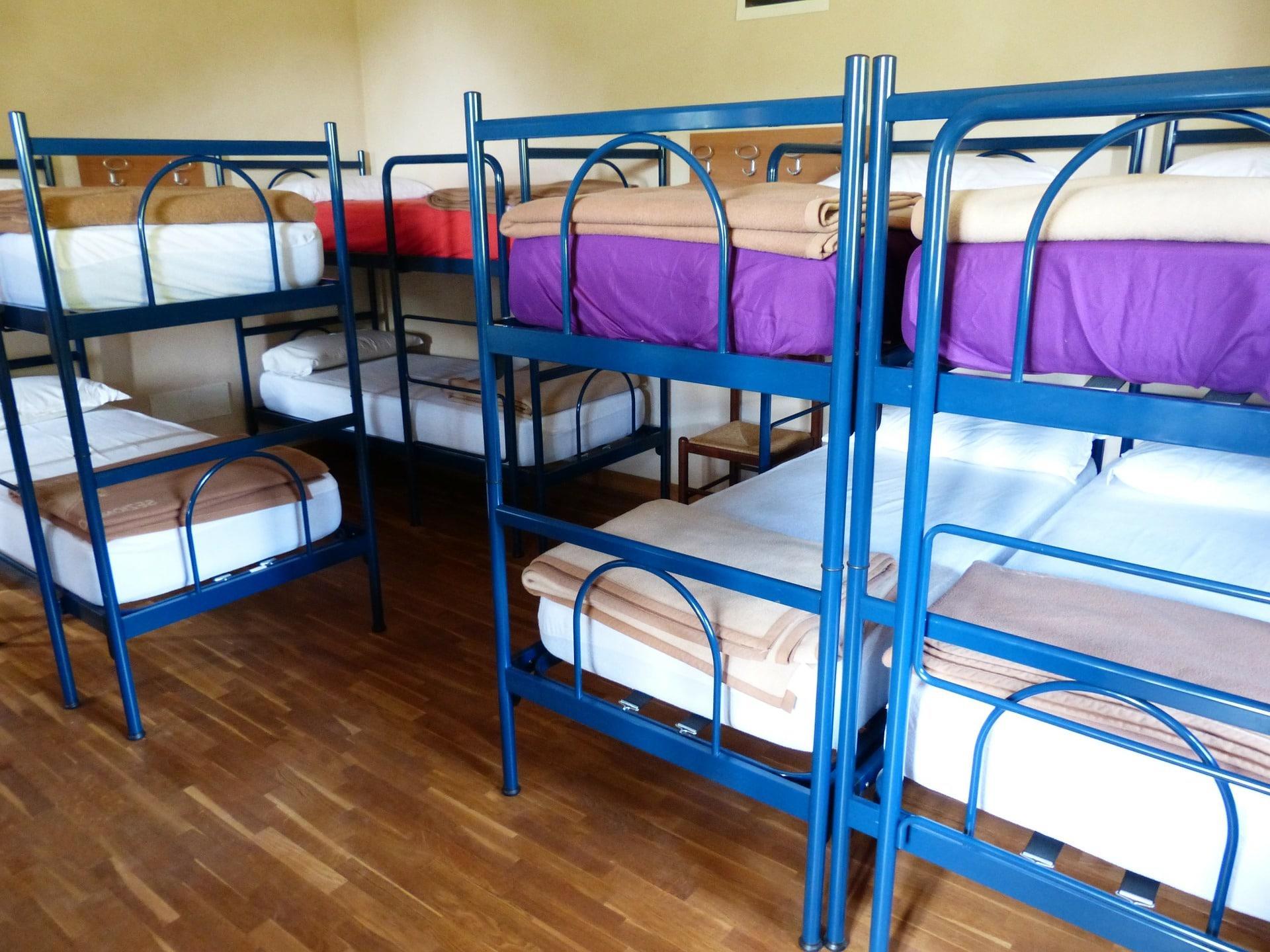 How much do youth hostels in Porto cost?