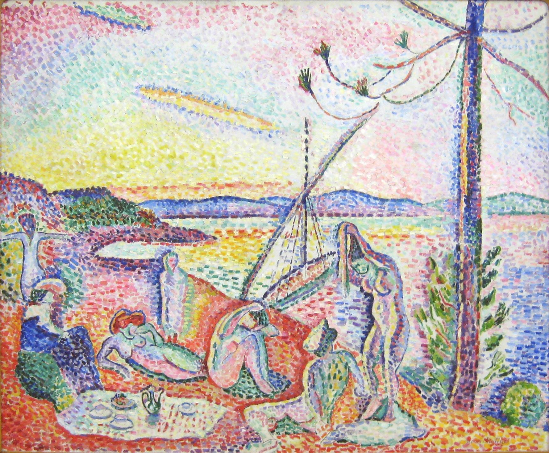 Matisse's stab at pointillism