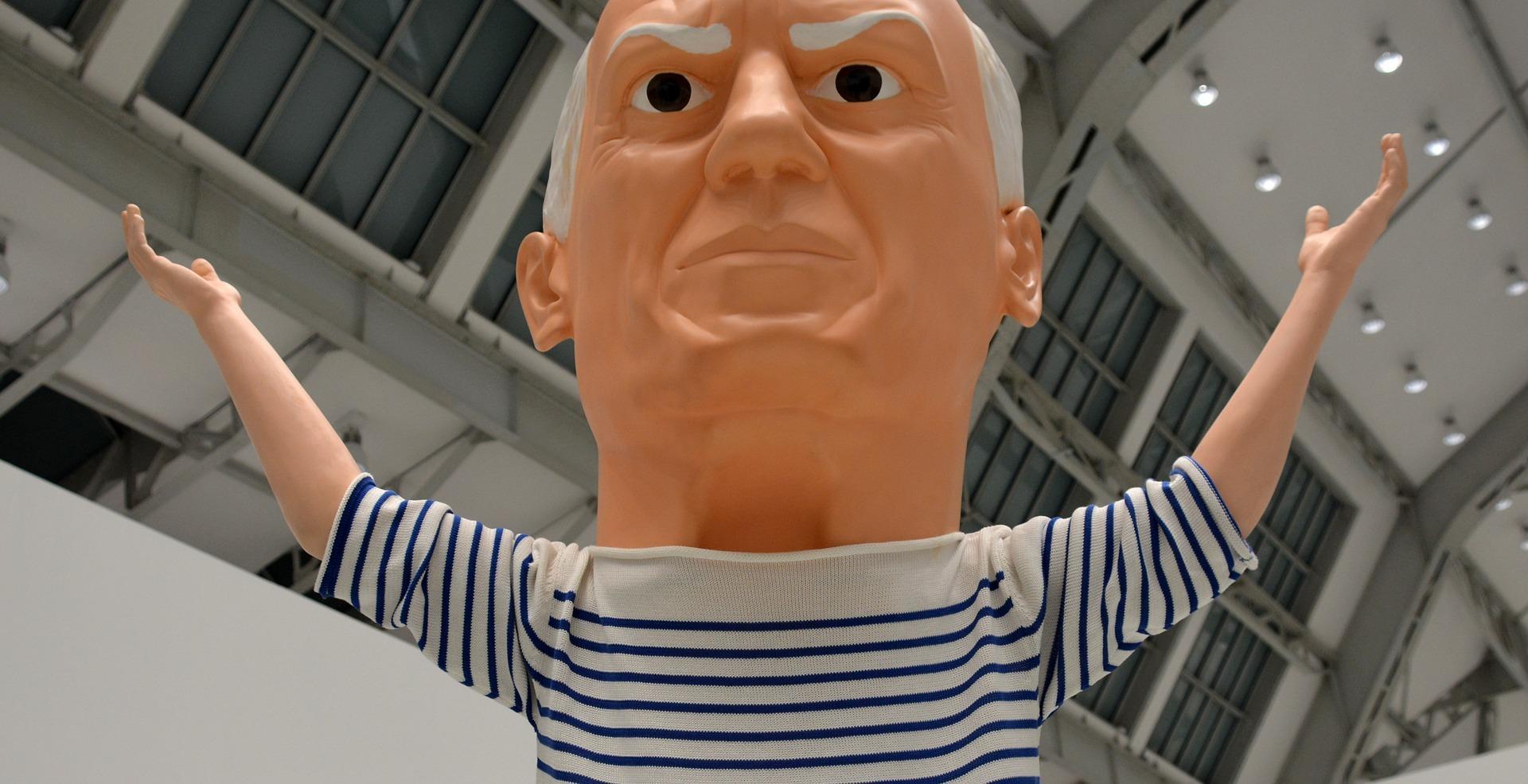 A supersized Picasso will greet you at his museum