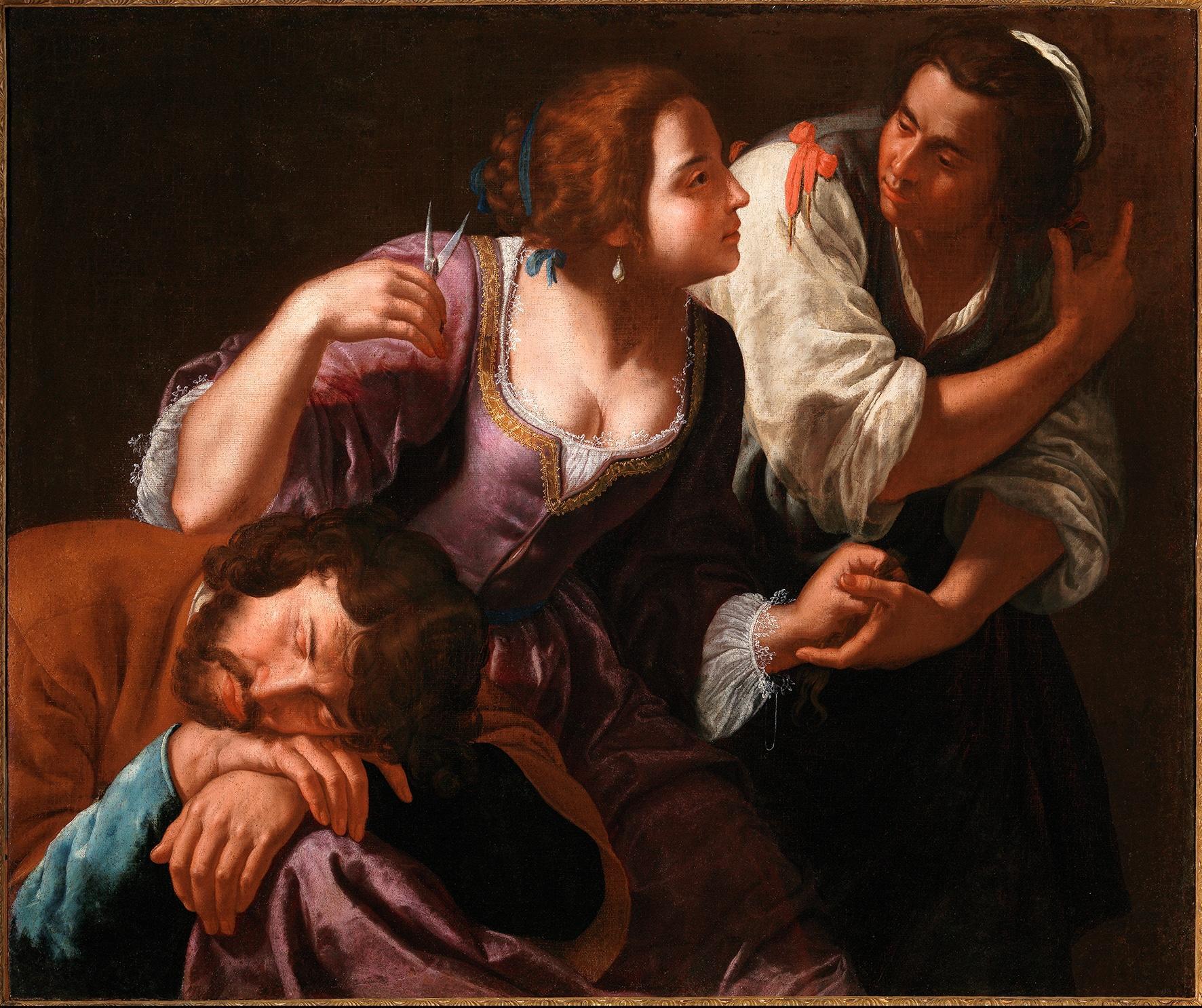 Artemisia's work is typical of Baroque Italy