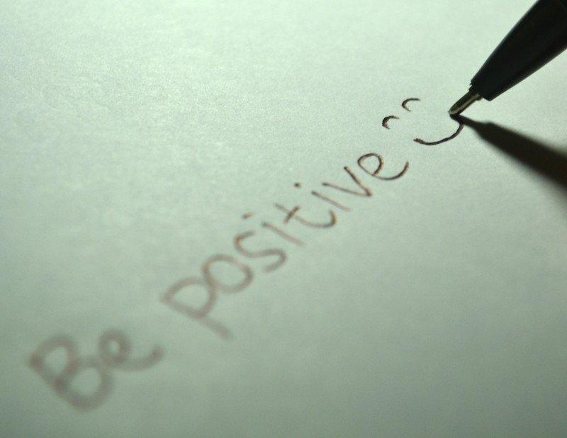 Positive words can help mould your brain to think positively.