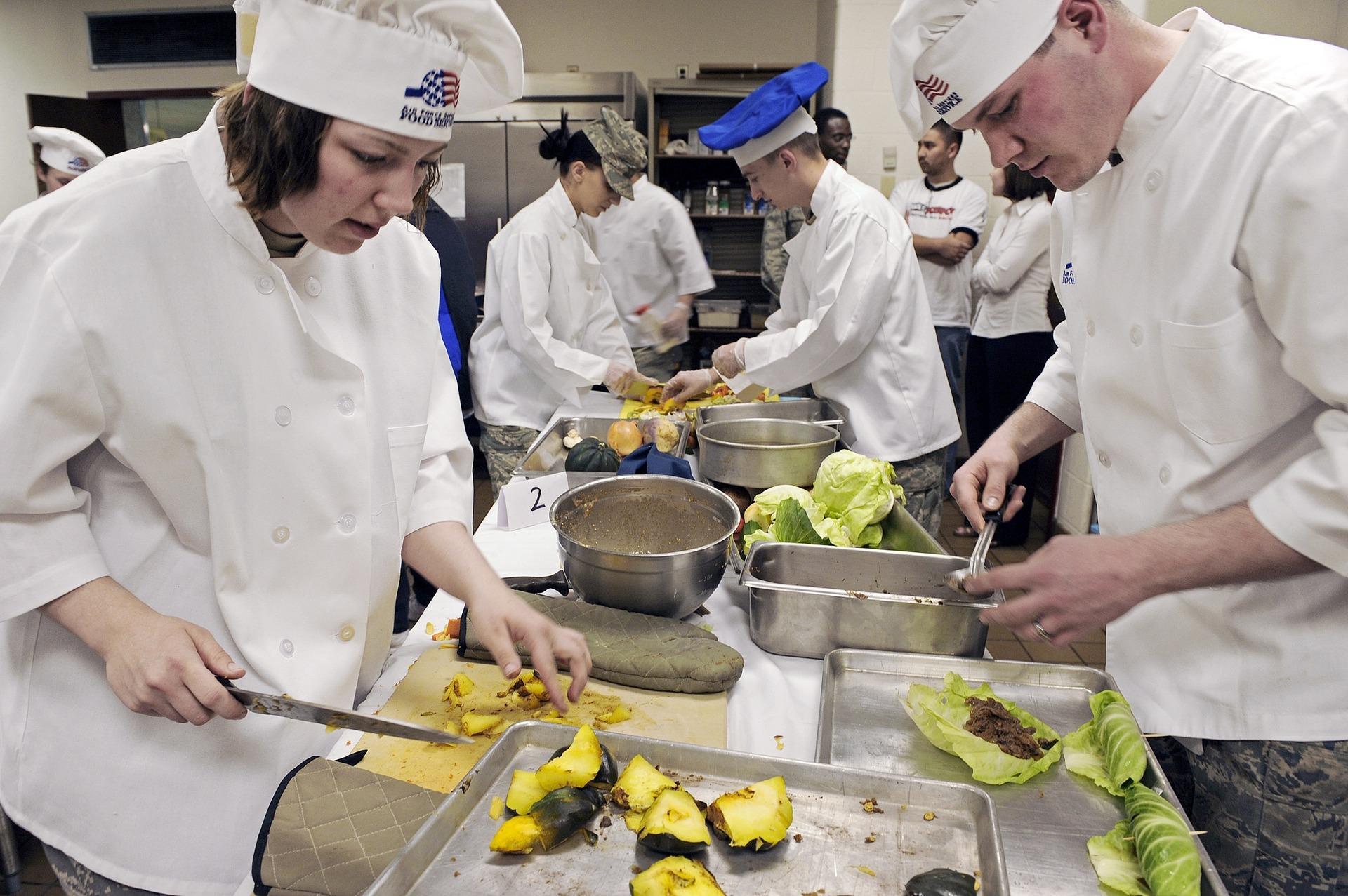 What kind of jobs are there in a kitchen?