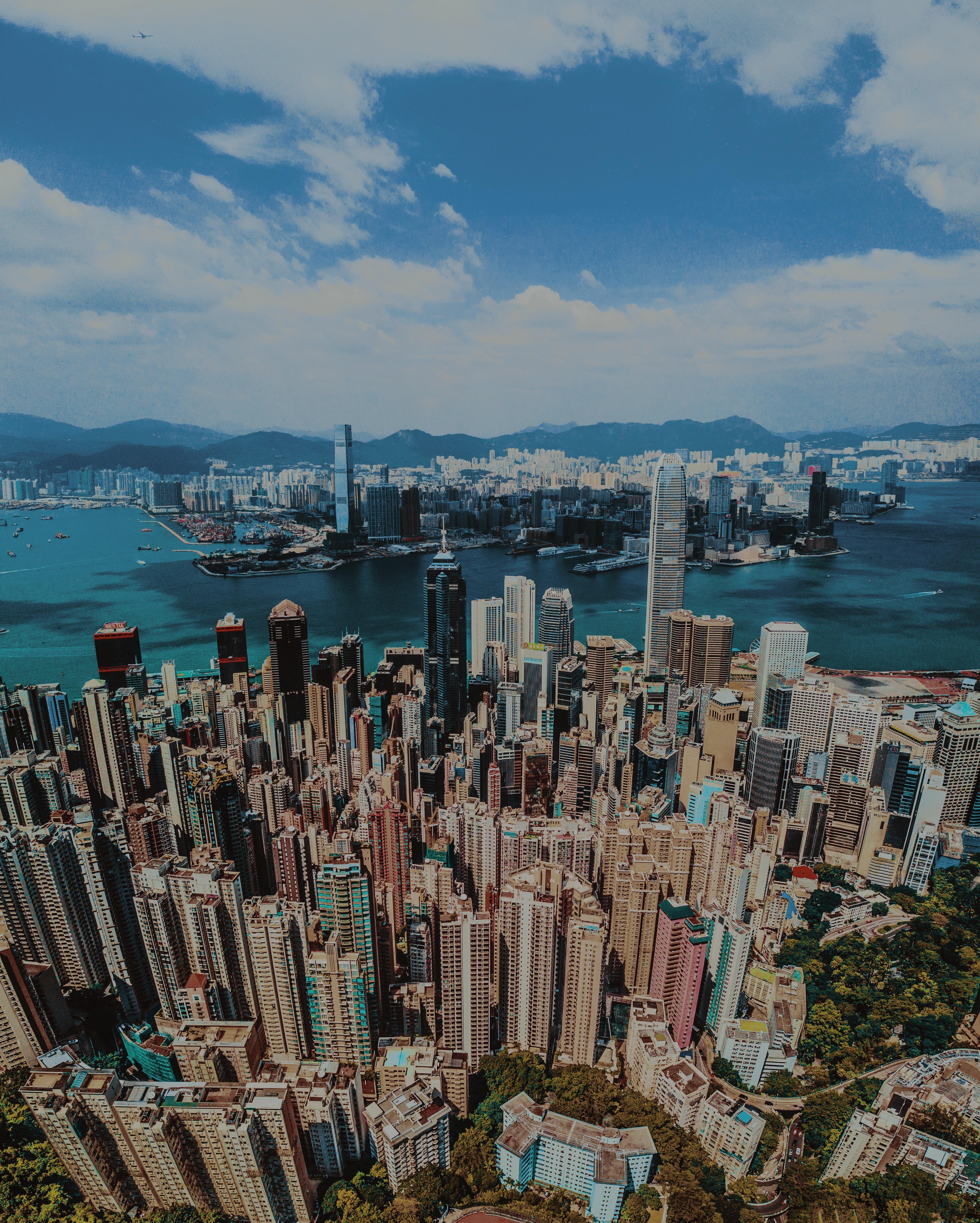 Cantonese Hong Kong from above