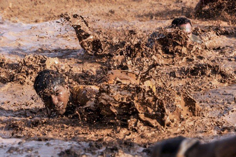 How do ex-soldiers remain positive?