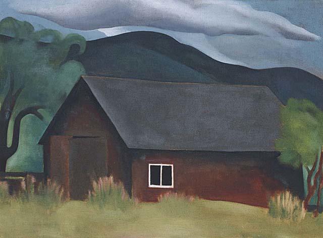 Georgia O'Keeffe Painting of Precisionism