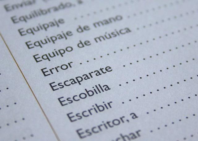 learning how to speak Spanish