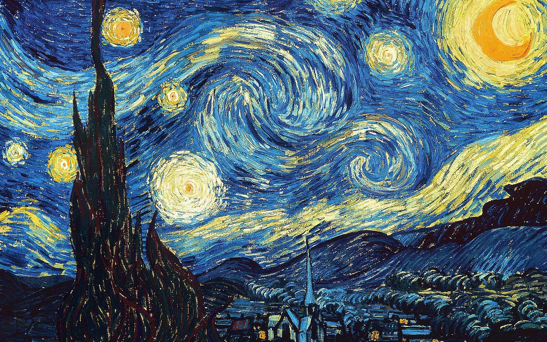 The view from Vincent's asylum window