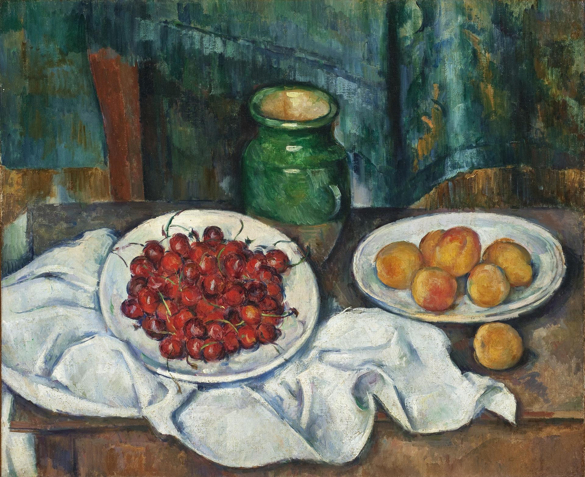 Cezanne liked to paint still lifes