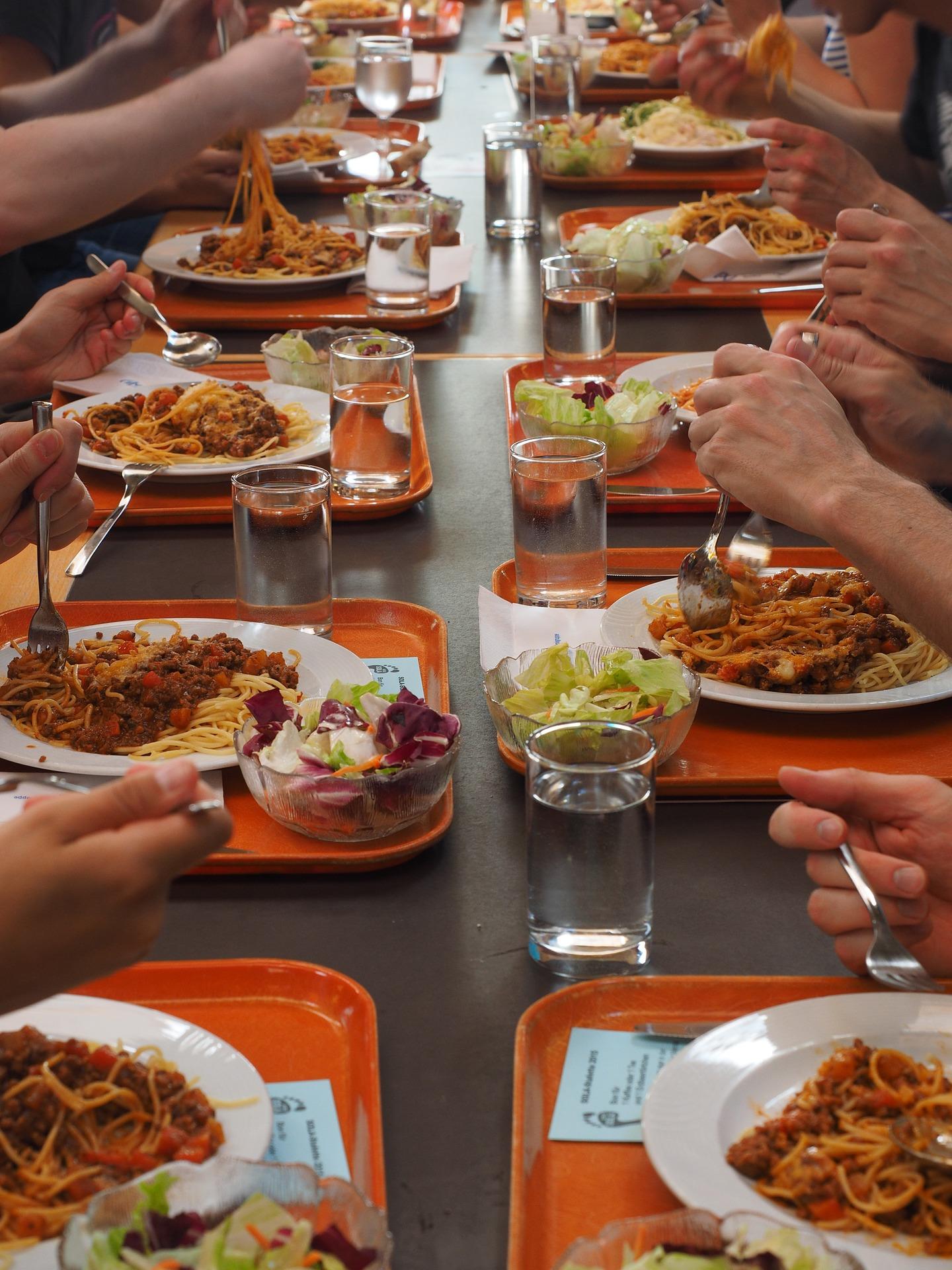 Where can you find work in mass catering?