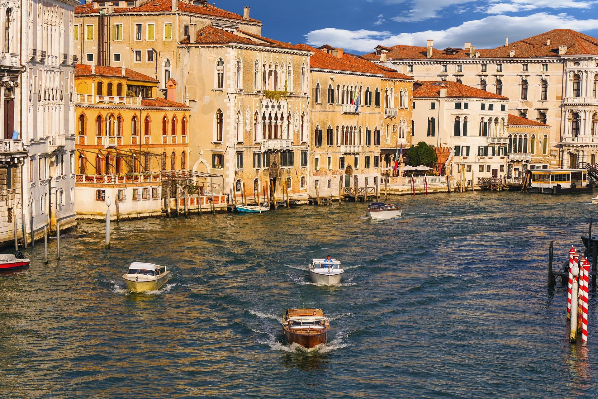 What is there on the Grand Canal?