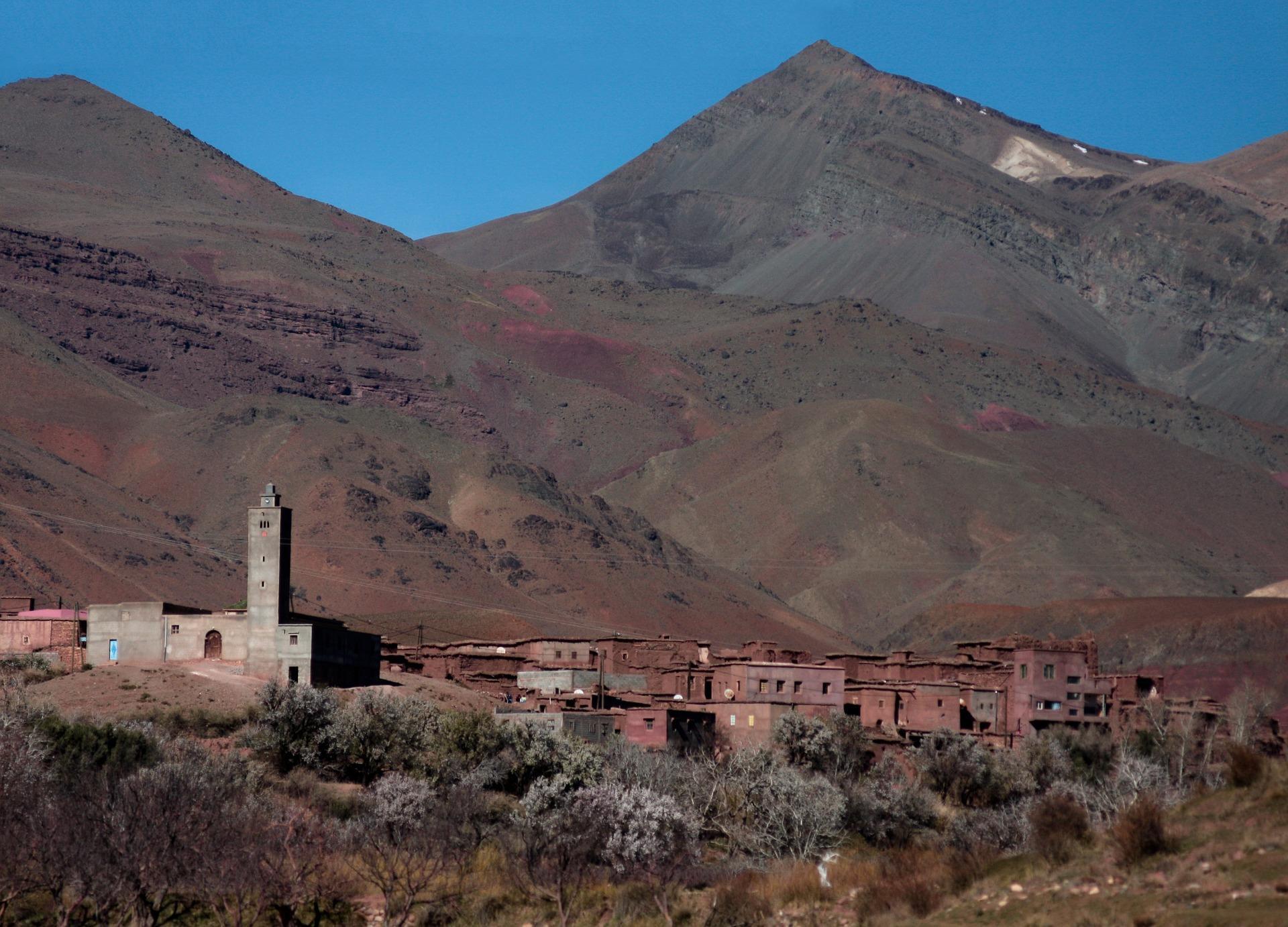 Where can you camp in Morocco?