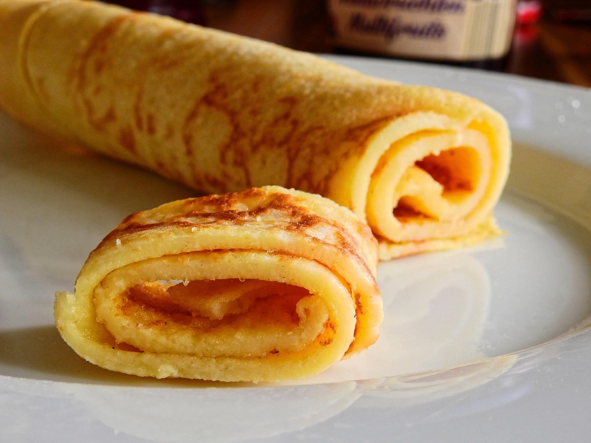 Where were crepes invented?