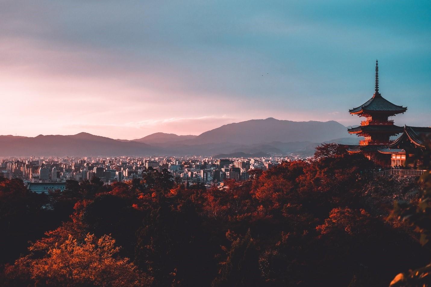 view from kyoto
