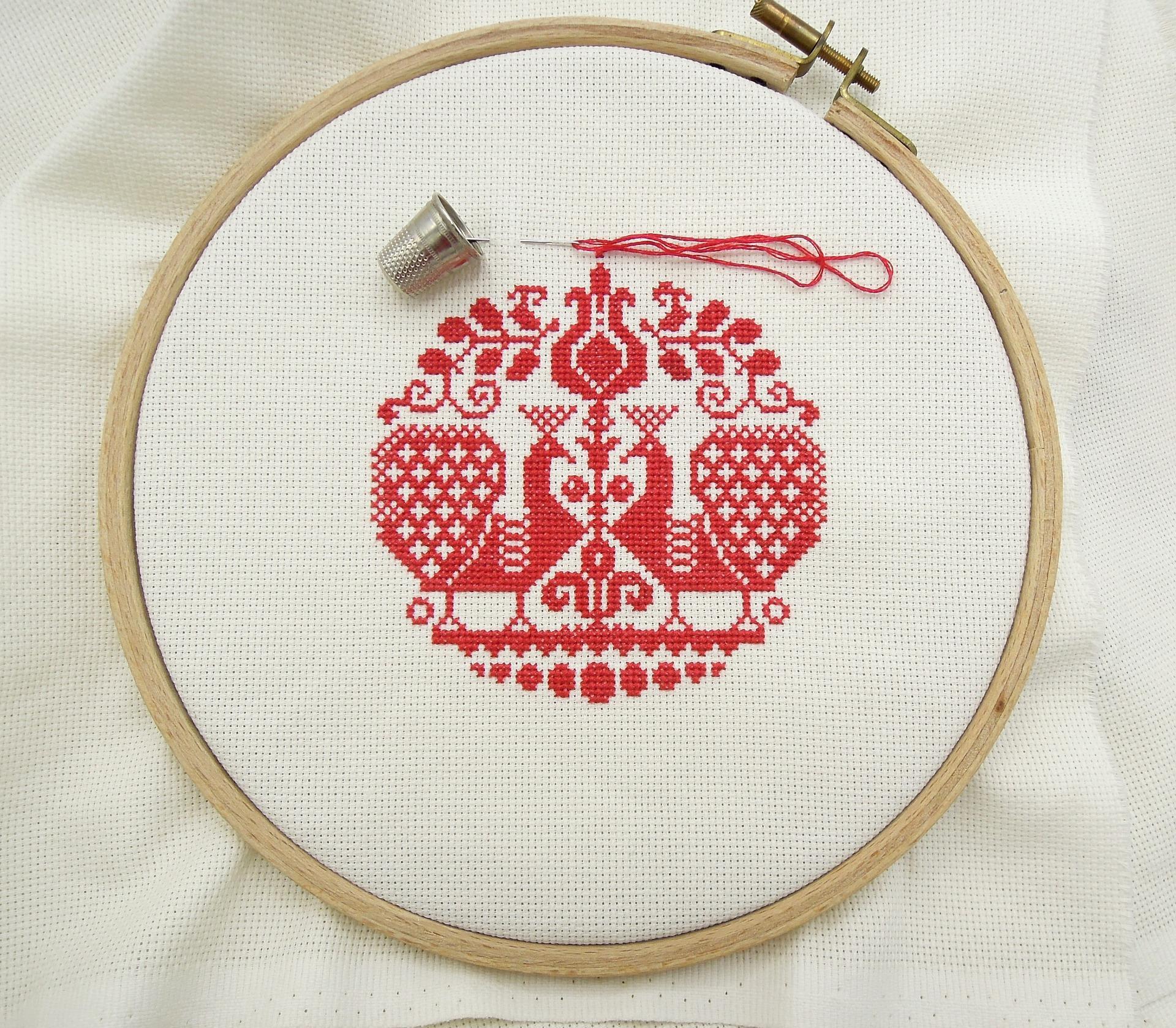 What do you need to cross stitch?