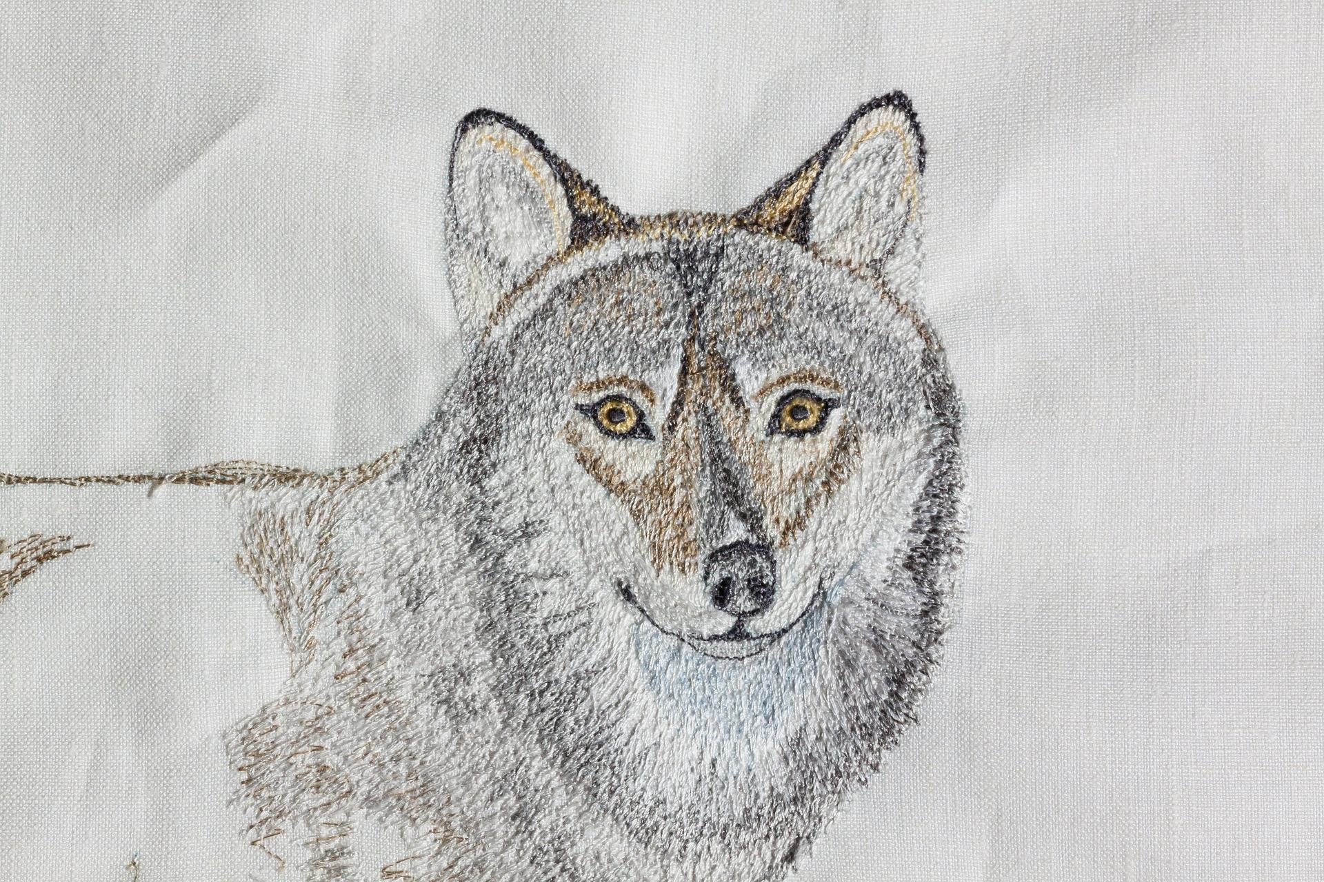 How can you work from embroidery patterns?