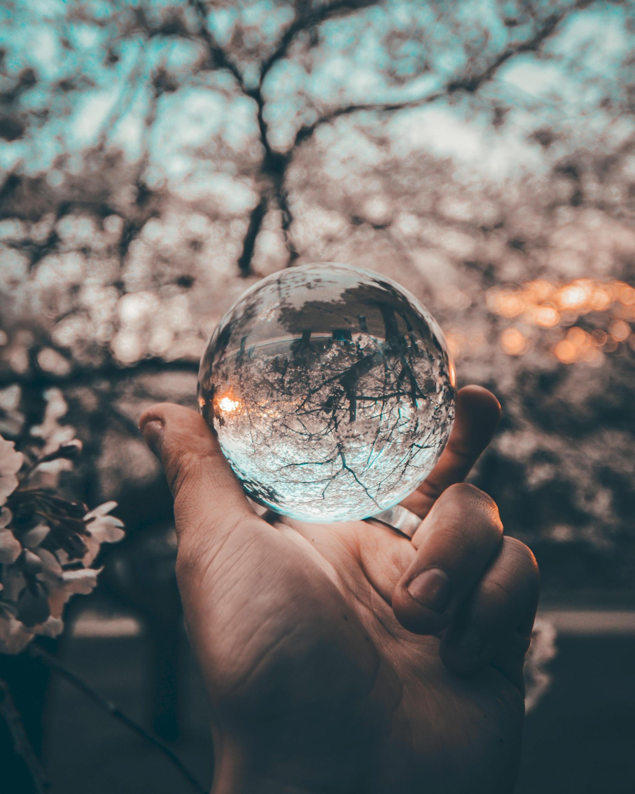 refraction through glass