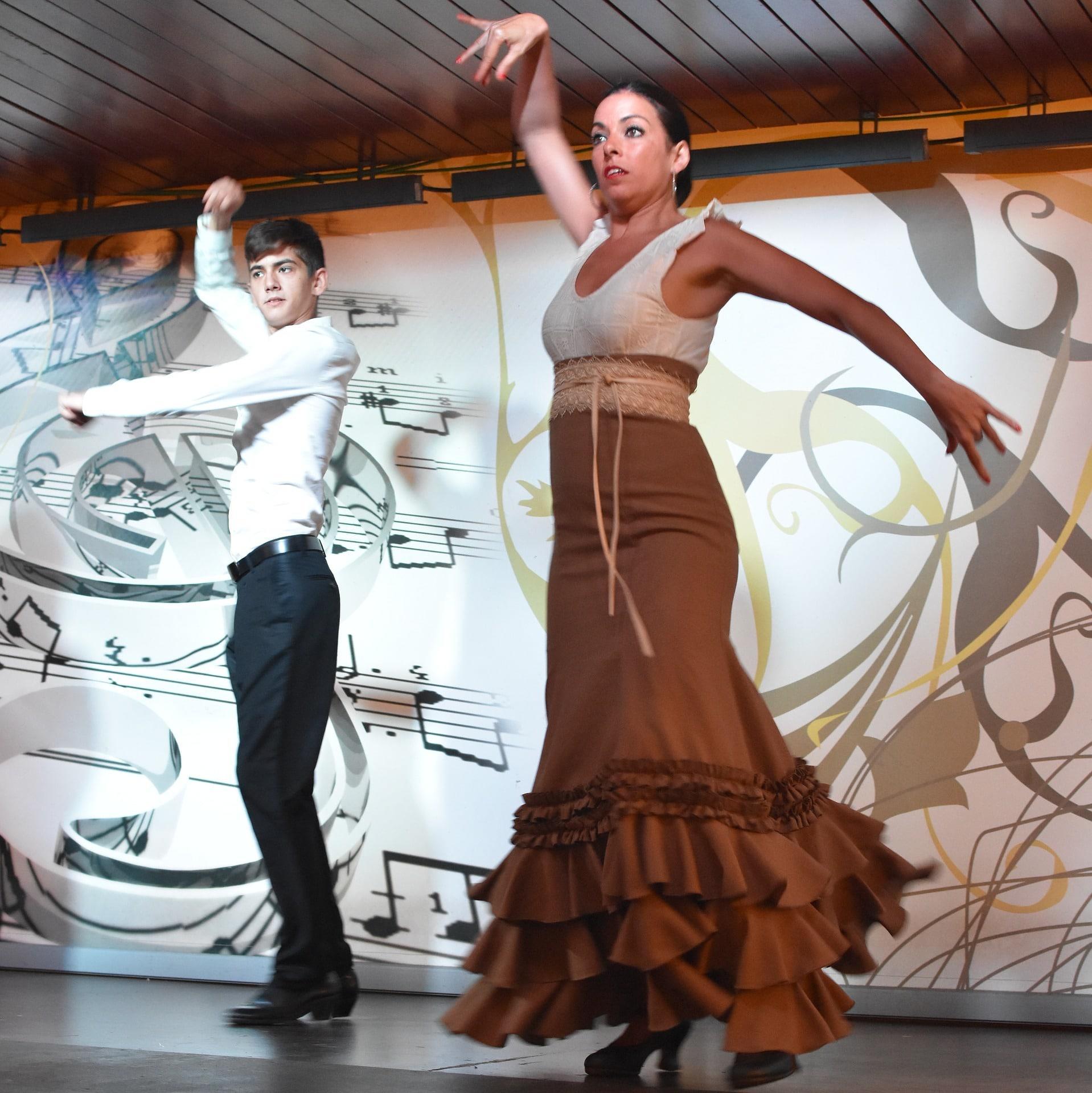 Flamenco's bracing moves are done to the tune of nylon string