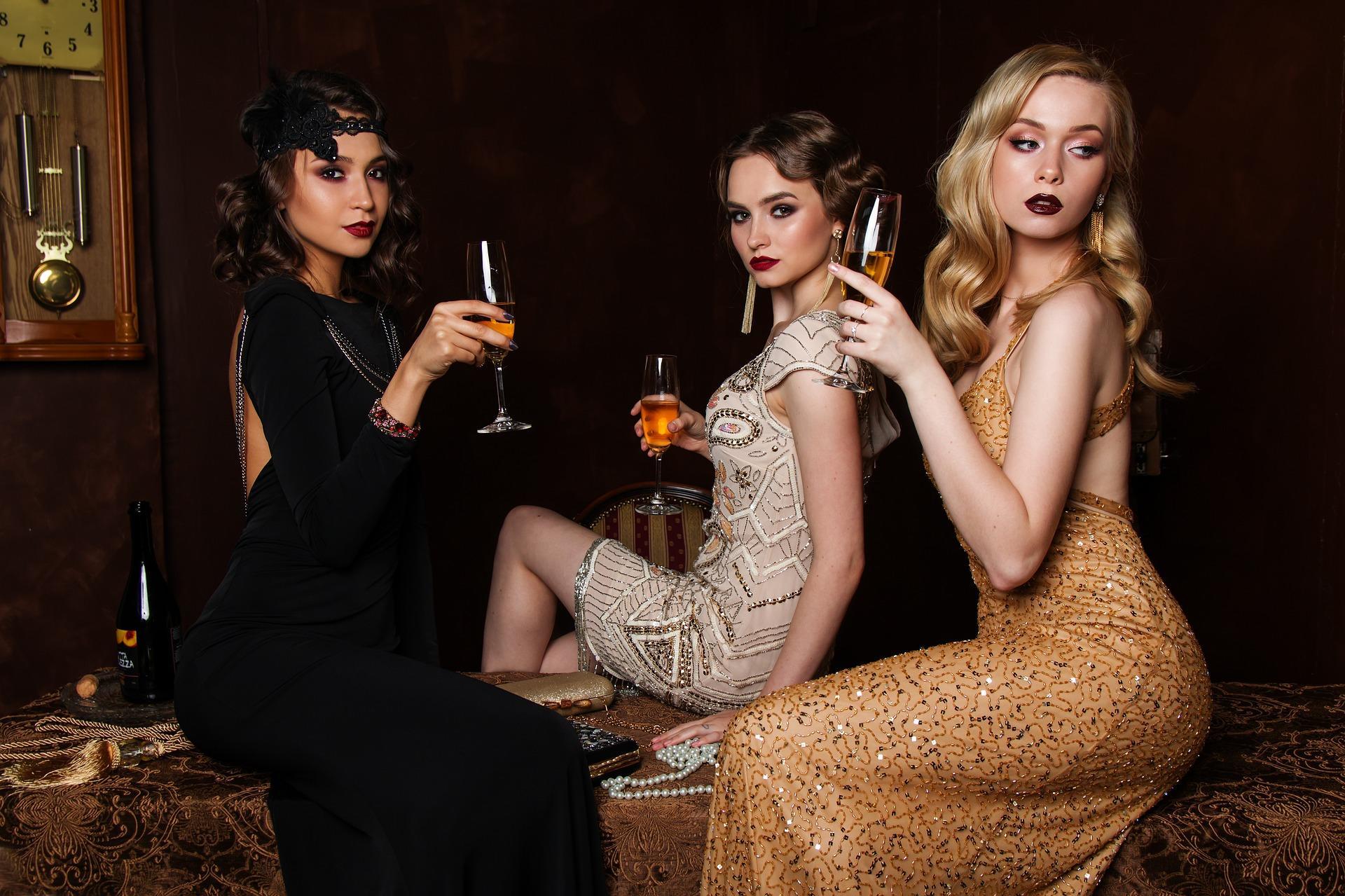 Vintage dresses generally require more embellishment