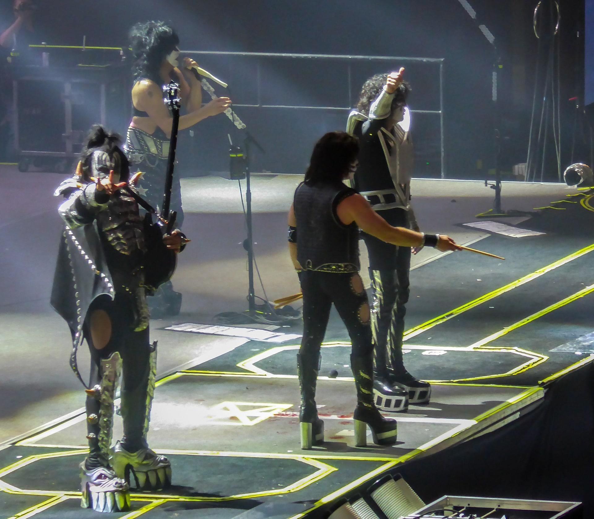 The body shape of Kiss guitars was sensational for its time