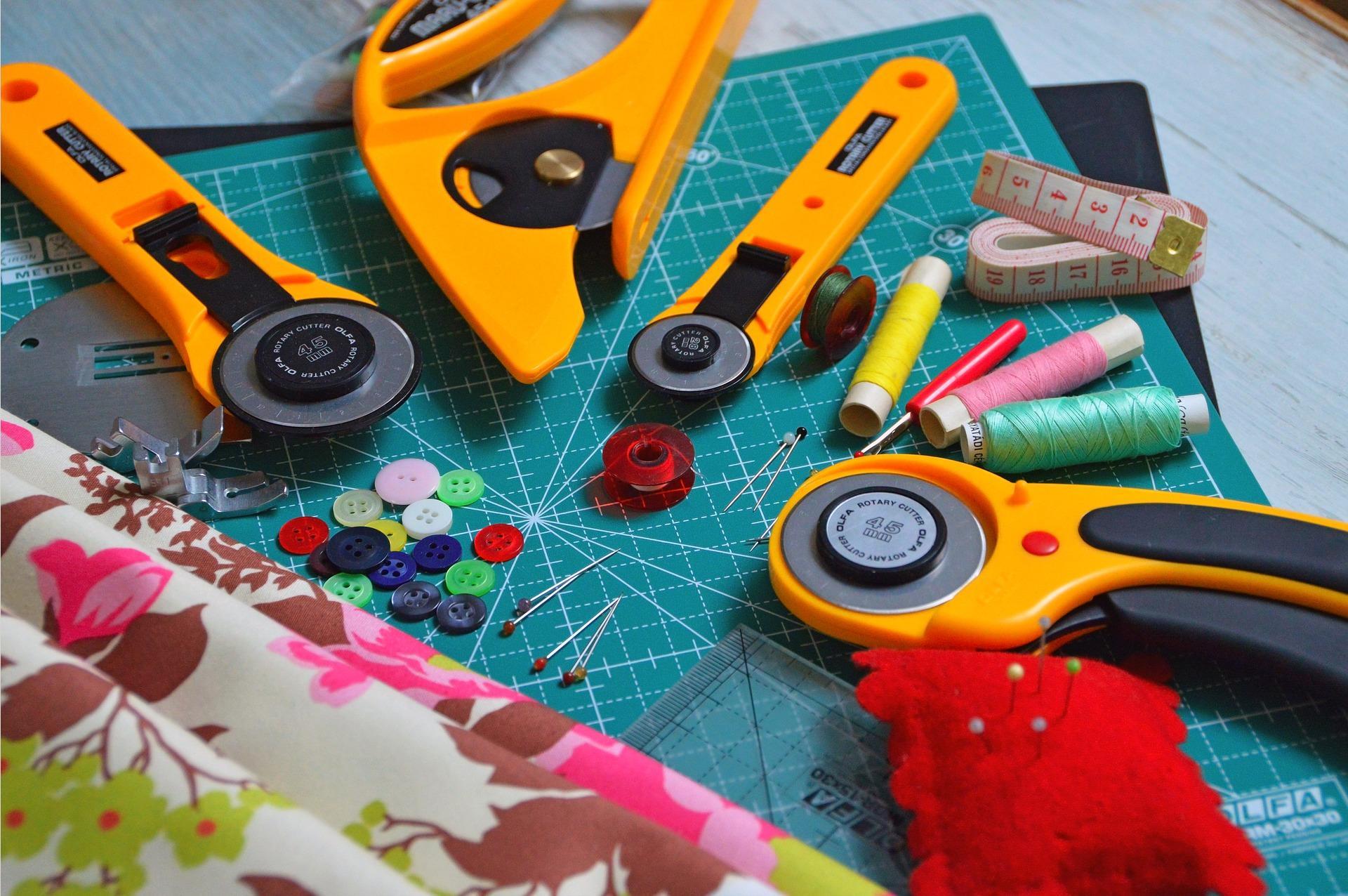 You won't need rotary cutters with Simplicity patterns