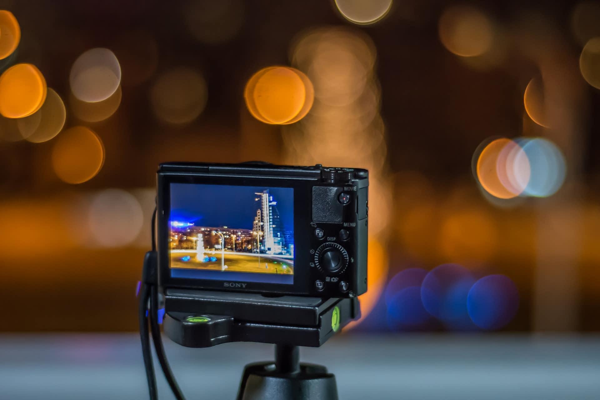 How can you film at night?