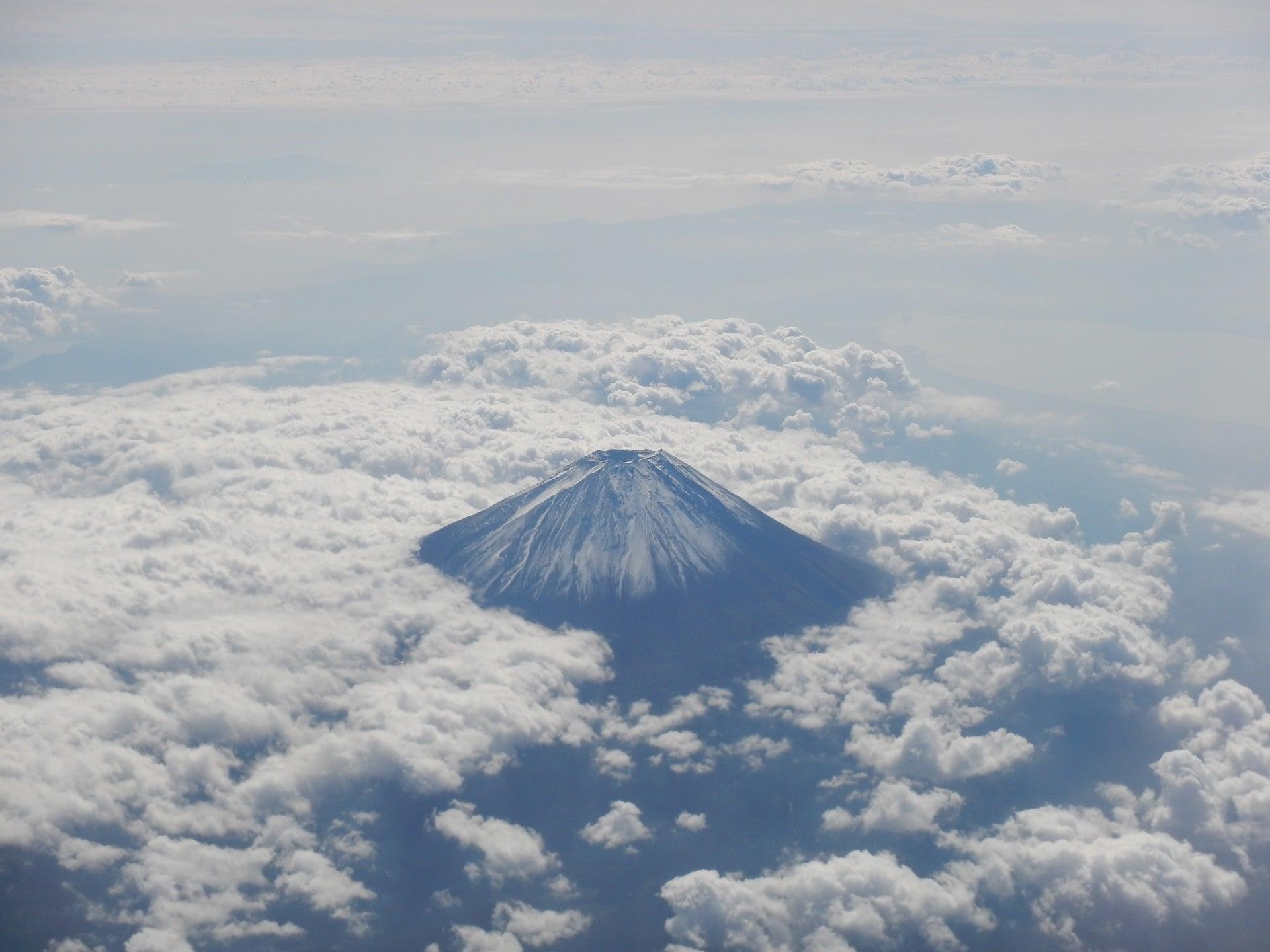 What has Mount Fuji appeared in?