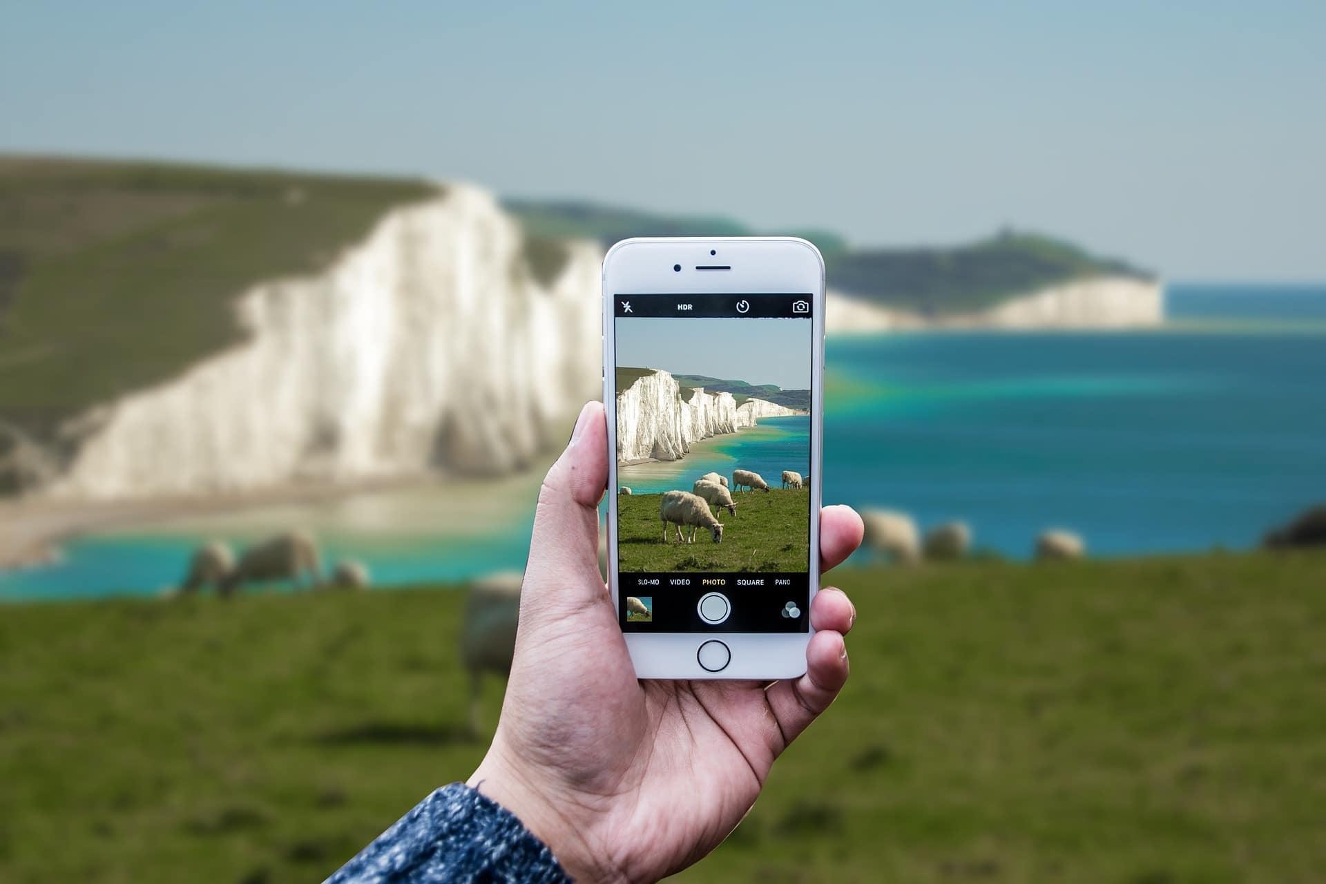 What are the different photo modes on smartphone?
