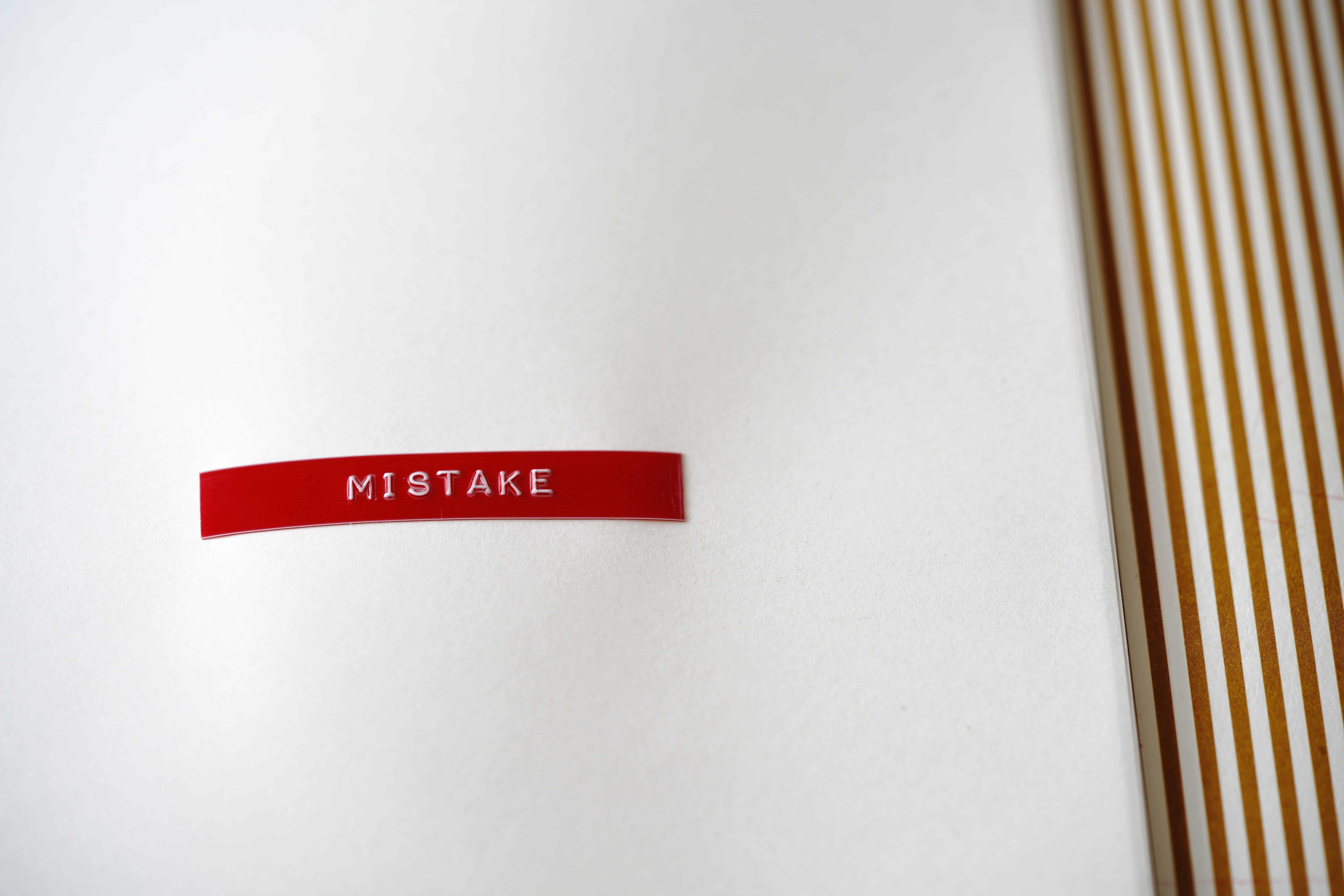 examination mistakes