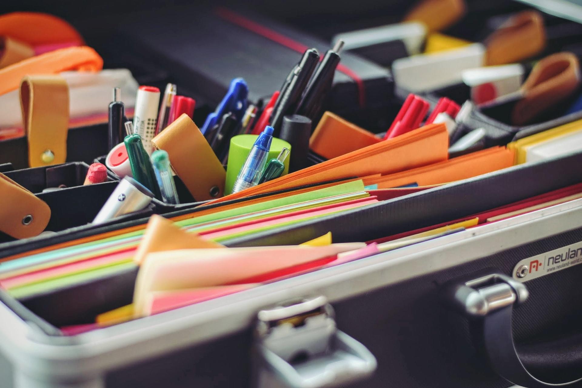 Stock your tutoring case with all the supplies you need