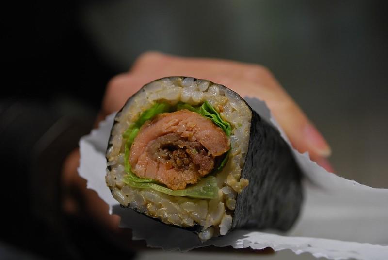 Correct storage of raw fish and cooked rice is very important.