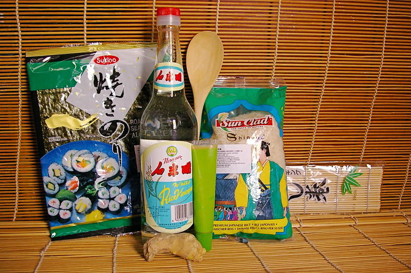 Be sure to tick off all the things you need for sushi making.