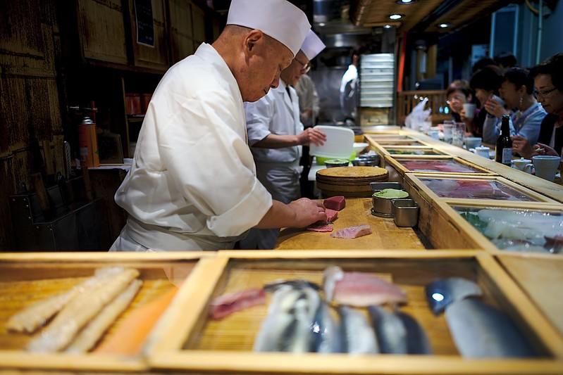 How to differentiate between the various sushi types.