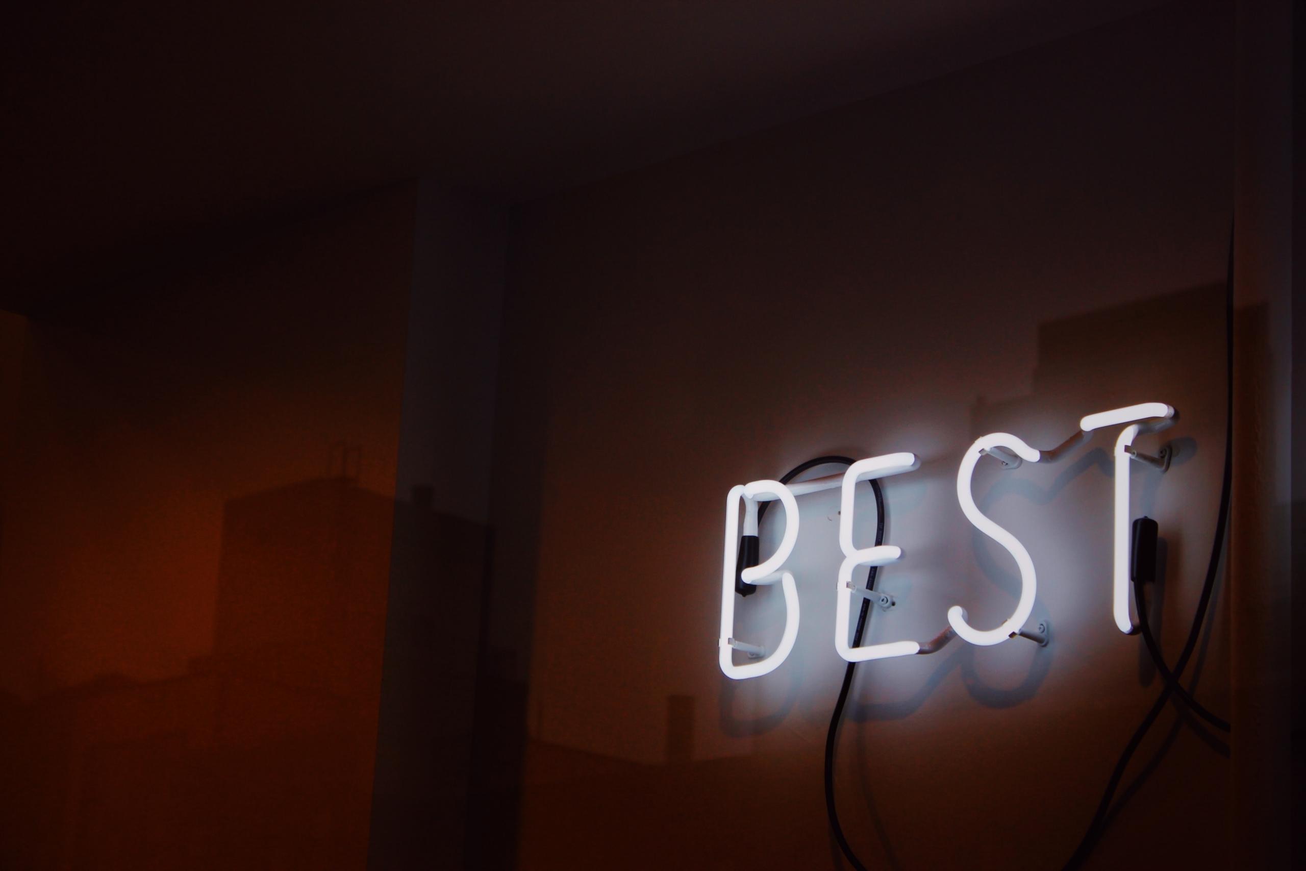 being the best at what you do