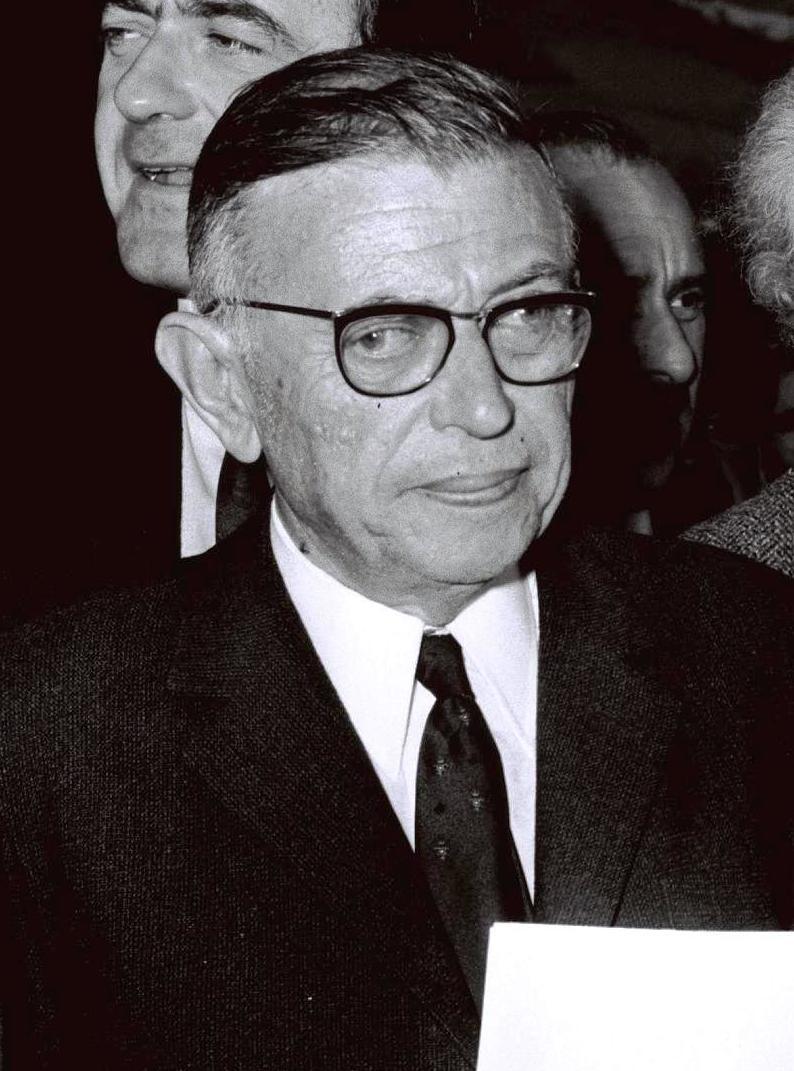 Portrait of Jean Paul Sartre