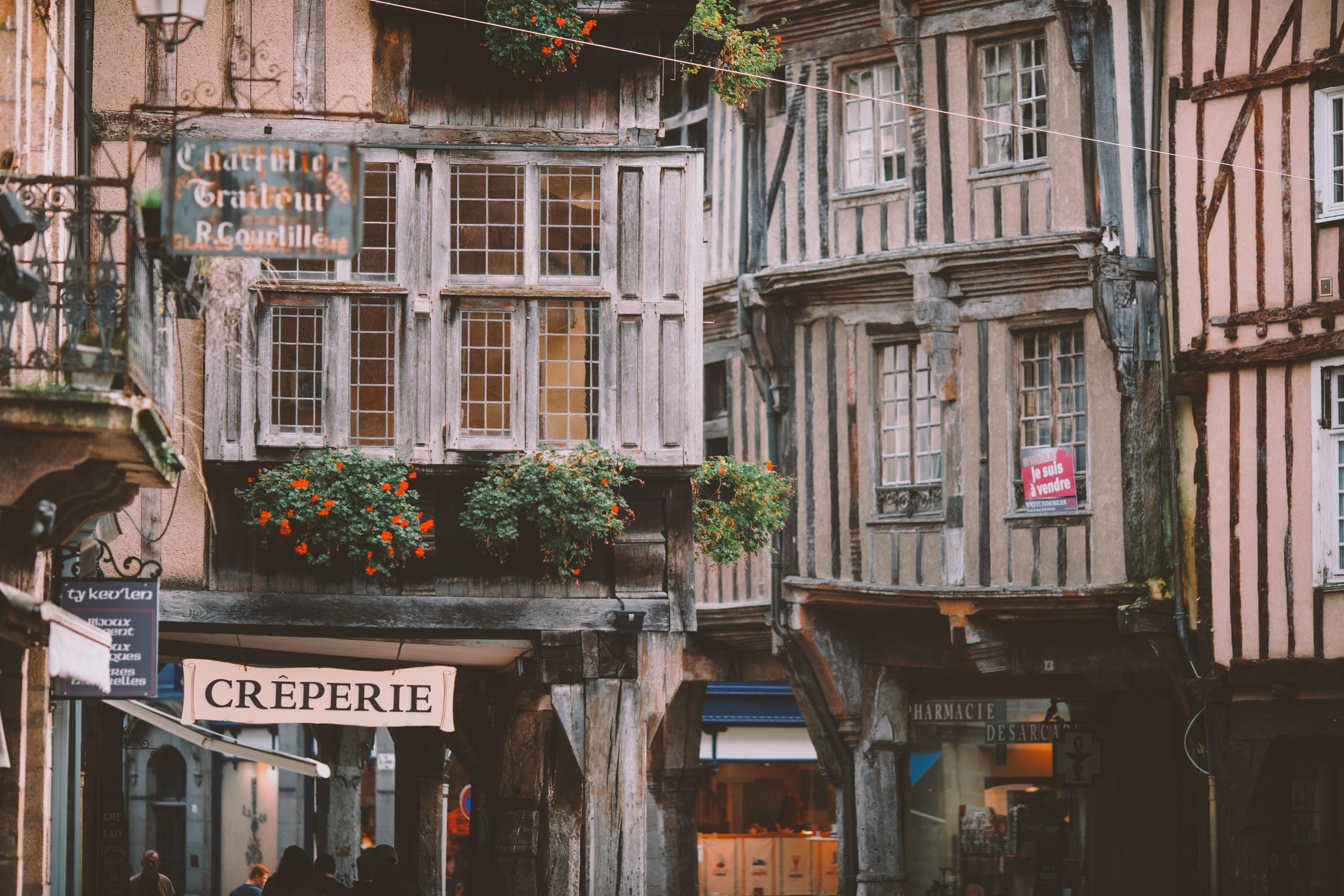 walking through Paris